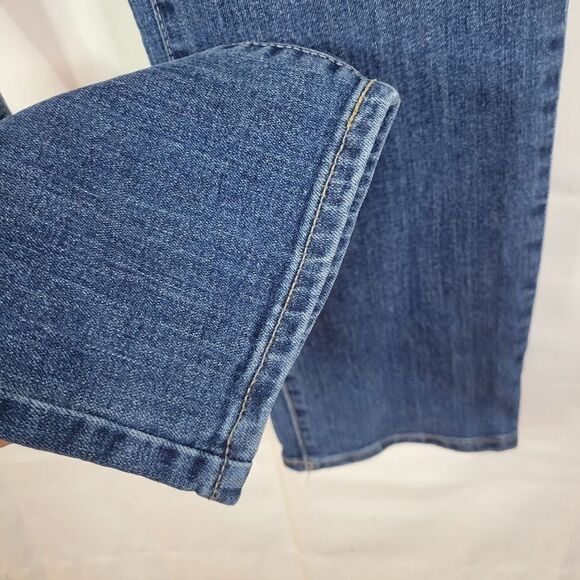 Sold Out Style Old Navy Curvy Fit Blue Skinny Denim Jeans - Picture 7 of 13